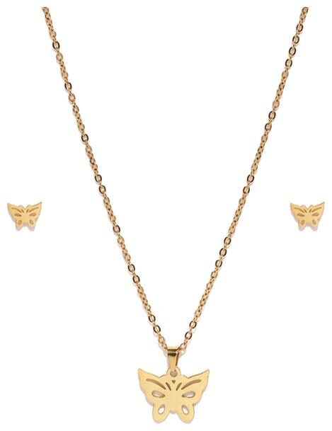 

Sukkhi Gorgeous Gold Plated Fashion Pendant Set for Women