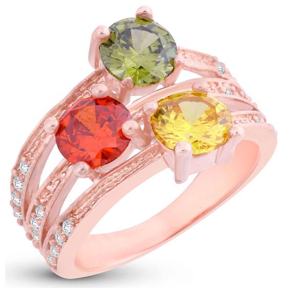 

Sukkhi Graceful Swiss Zircon Gold Plated Ring for women