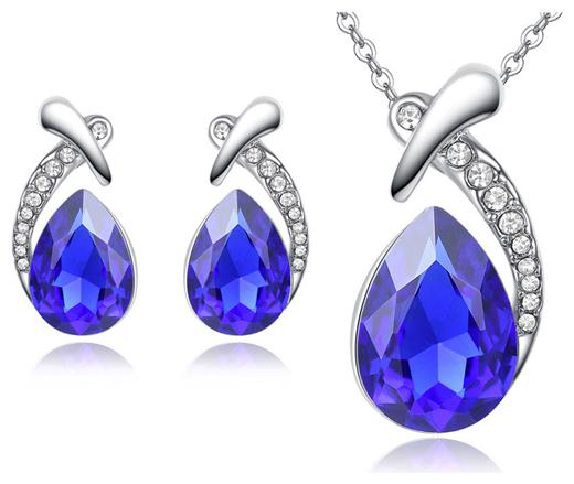 

Sukkhi Graceful Rhodium Plated Pendant Set for Women