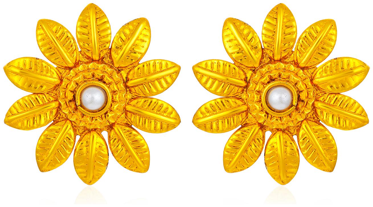 

Sukkhi Incredible Kundan Gold Plated Stud for Women