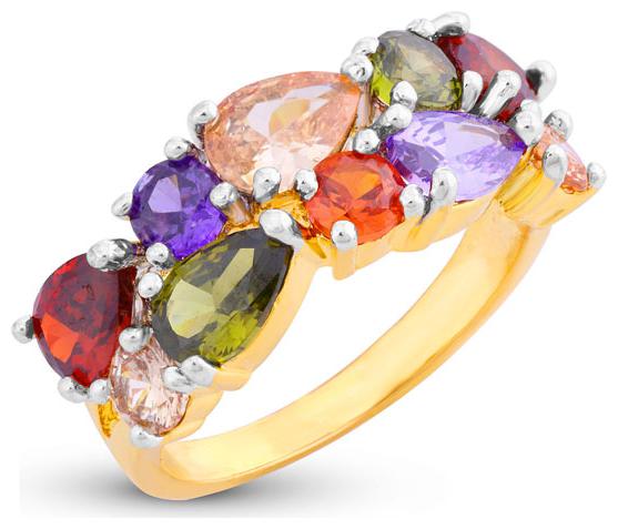 

Sukkhi Lavish Flowerets Vine Gold Plated Ring for women