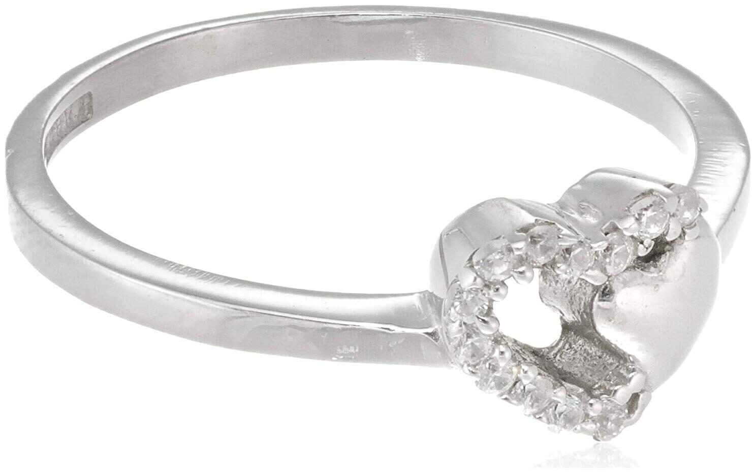 

Sukkhi Lavish Silver Plated Heart Shaped Ring For Women