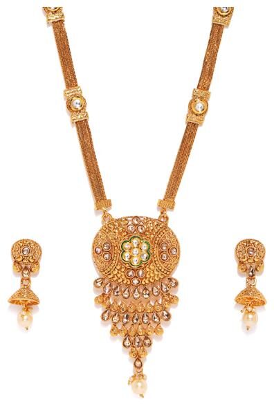 

Sukkhi Lobster Clasp Kundan Necklace For Women
