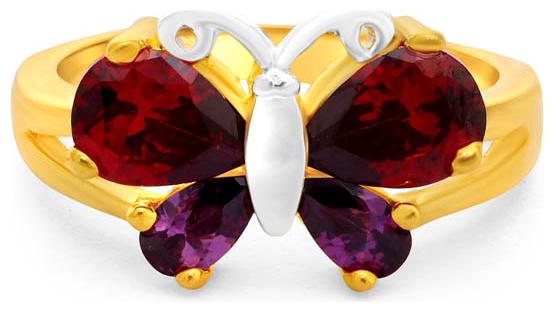 

Sukkhi Mesmerizing Gold Plated Butterfly Ring For Women