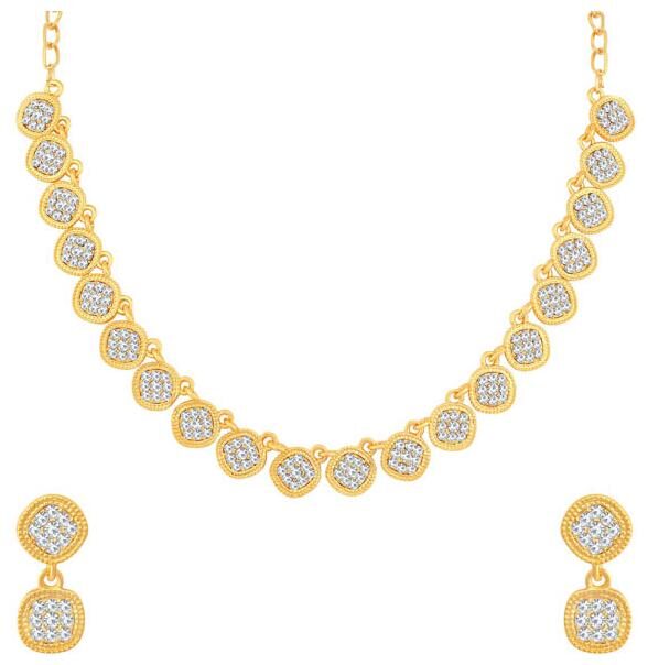 

Sukkhi Mesmerizing Gold Plated Necklace Set For Women