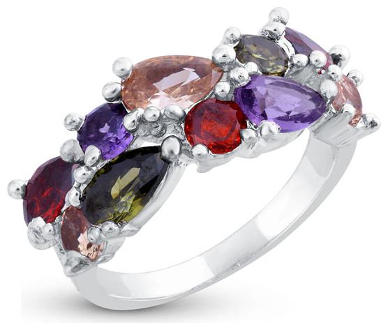 

Sukkhi Modern Flowerets Vine Rhodium Plated Ring for women