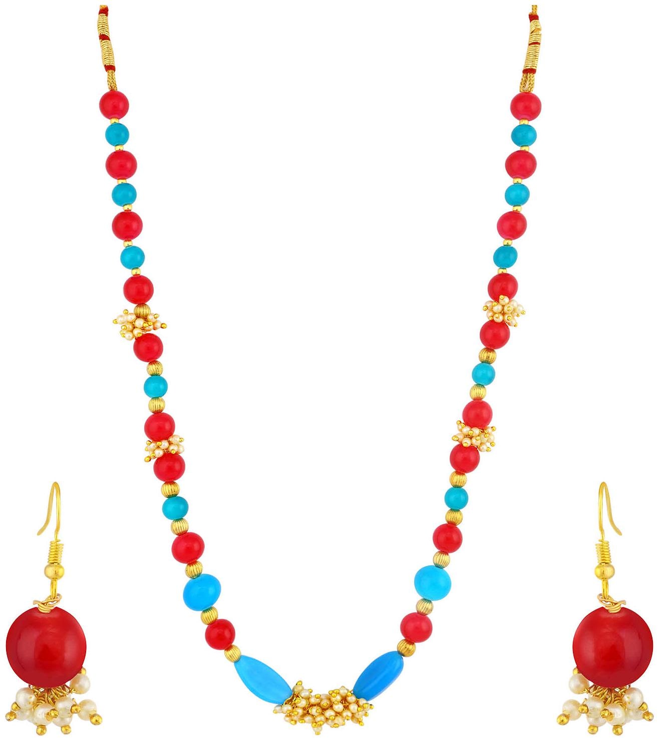 

Sukkhi Necklaces with 2 Earrings For Women