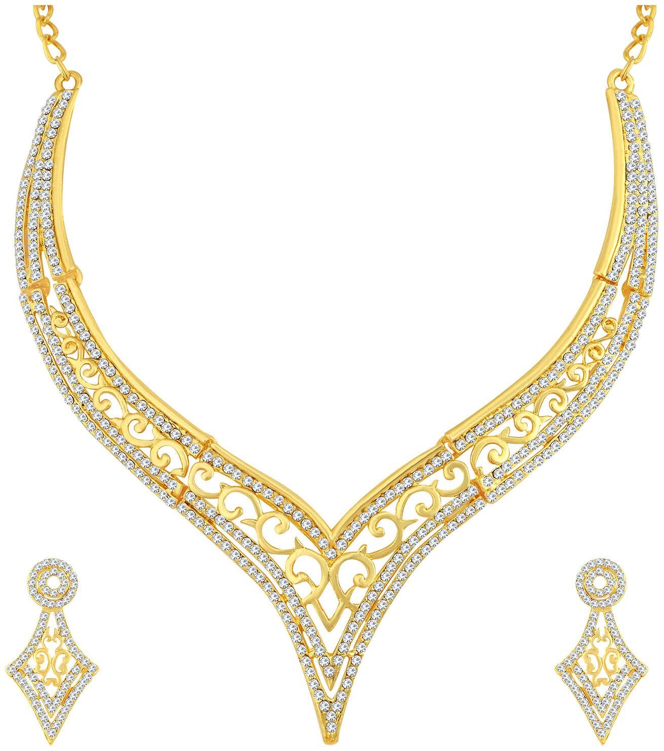 

Sukkhi Necklaces with 2 Earrings For Women