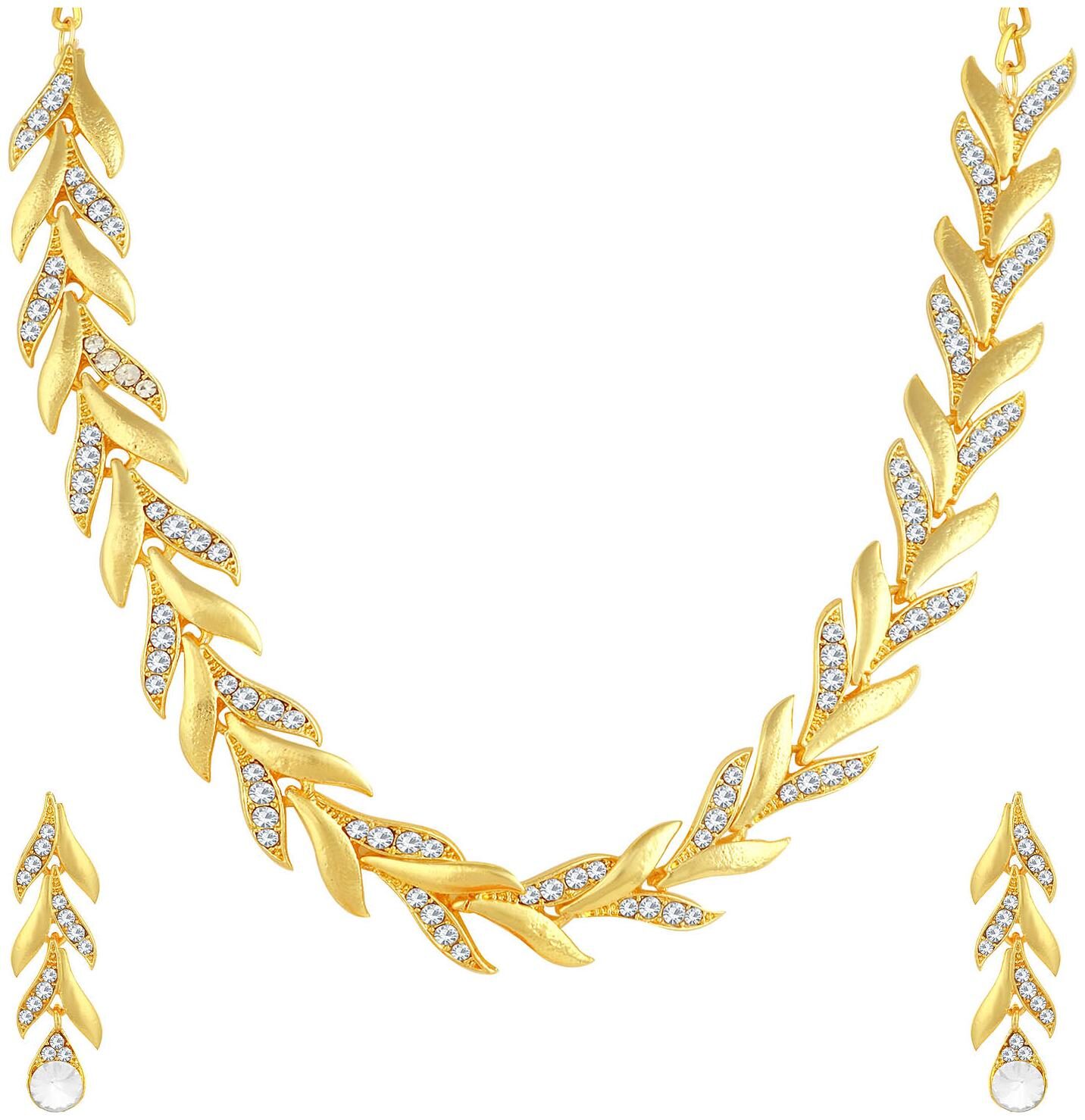 

Sukkhi Necklaces with 2 Earrings For Women
