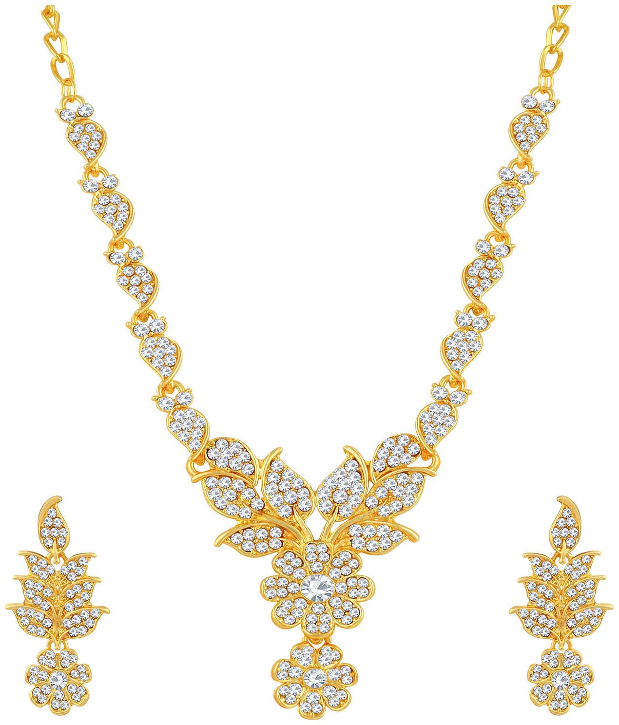 

Sukkhi Necklaces with 2 Earrings For Women