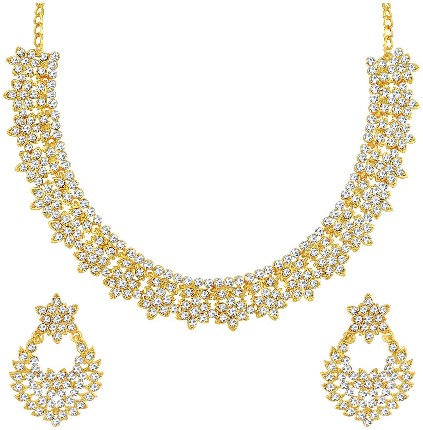 

Sukkhi Necklaces with 2 Earrings For Women