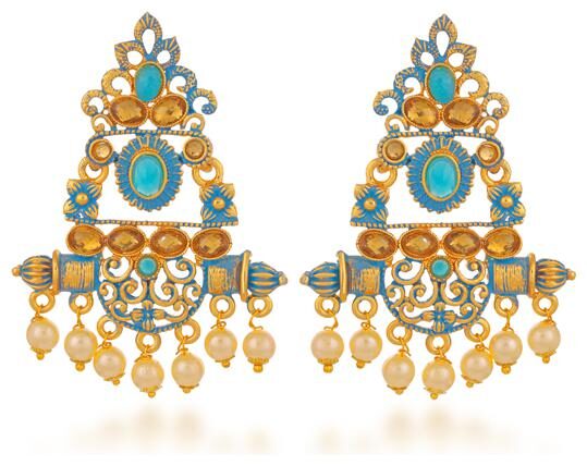 

Sukkhi Pearl Chandelier Earring For Women