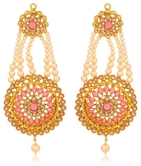 

Sukkhi Pearl Dangle Earring For Women