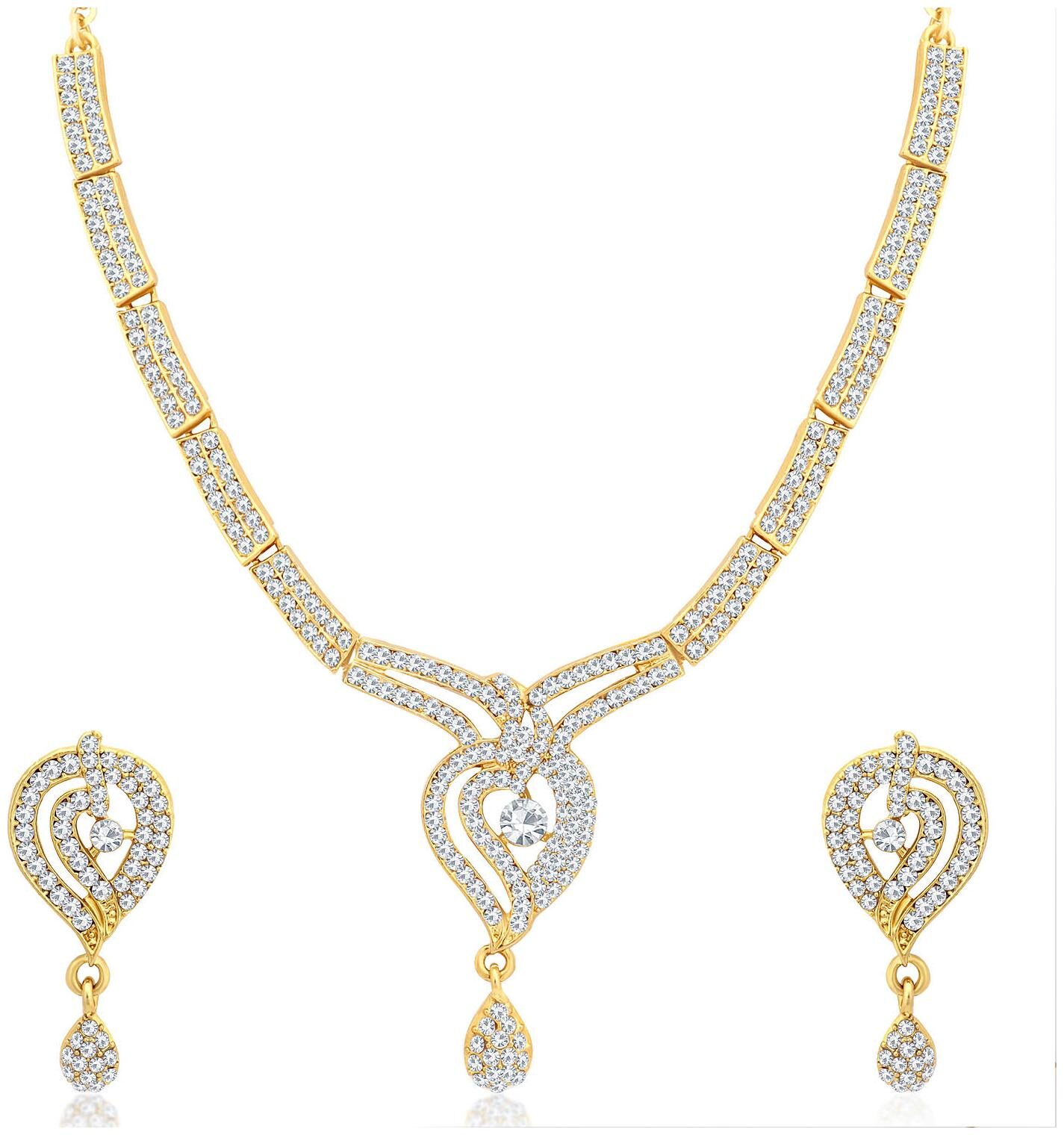 

Sukkhi Precious Gold Plated Necklace Set for Women