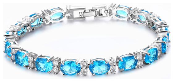 

Sukkhi Rhodium Alloy Link Bracelet For Women
