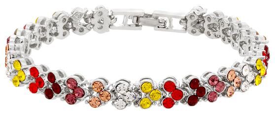

Sukkhi Rhodium Alloy Link Bracelet For Women