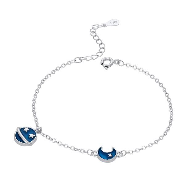 

Sukkhi Rhodium Alloy Link Bracelet For Women