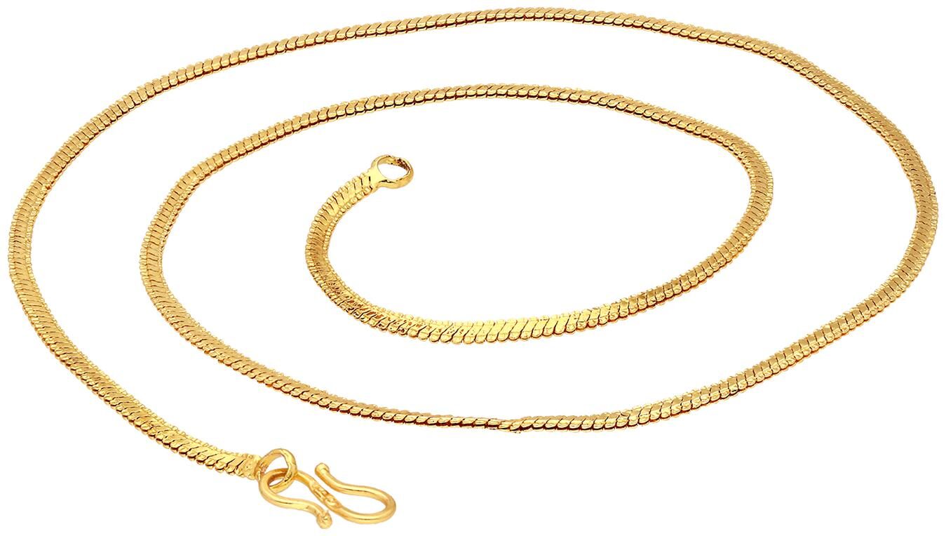 

Sukkhi Ritzy Gold Plated Wedding Jewellery Herringbone Chain for Main