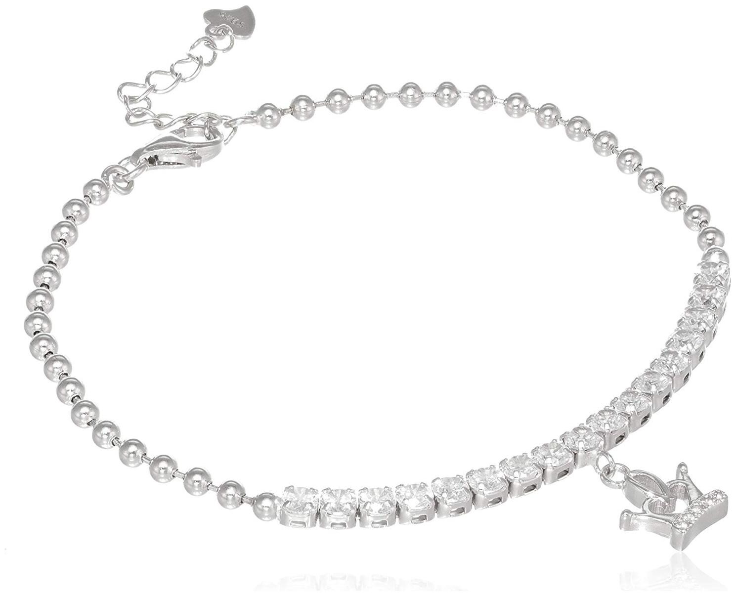 

Sukkhi Royal Silver Plated Crown Bracelet For Women