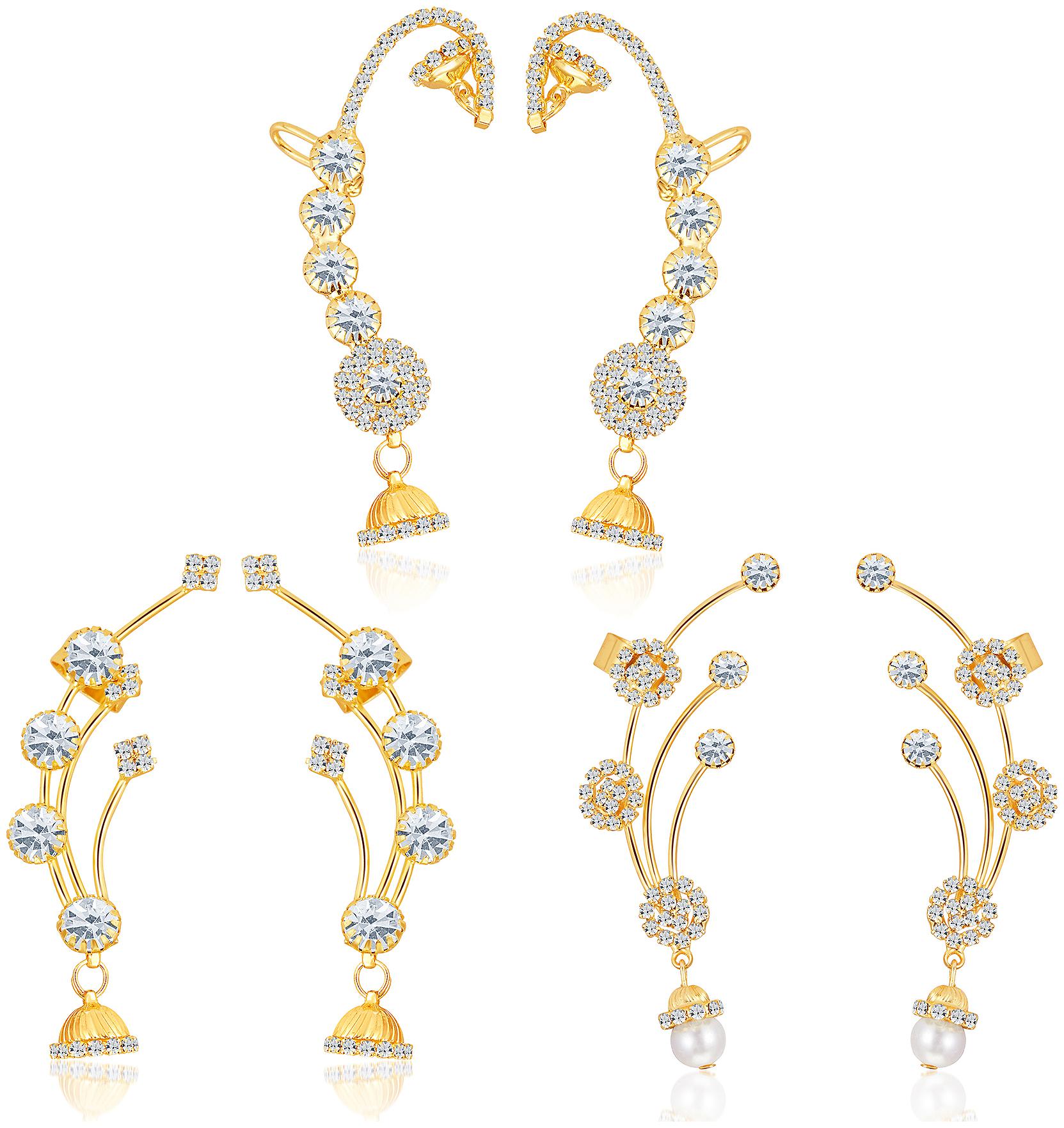

Sukkhi Shostopper Vintage Collection Combo Earrings For Women Pack Of Three