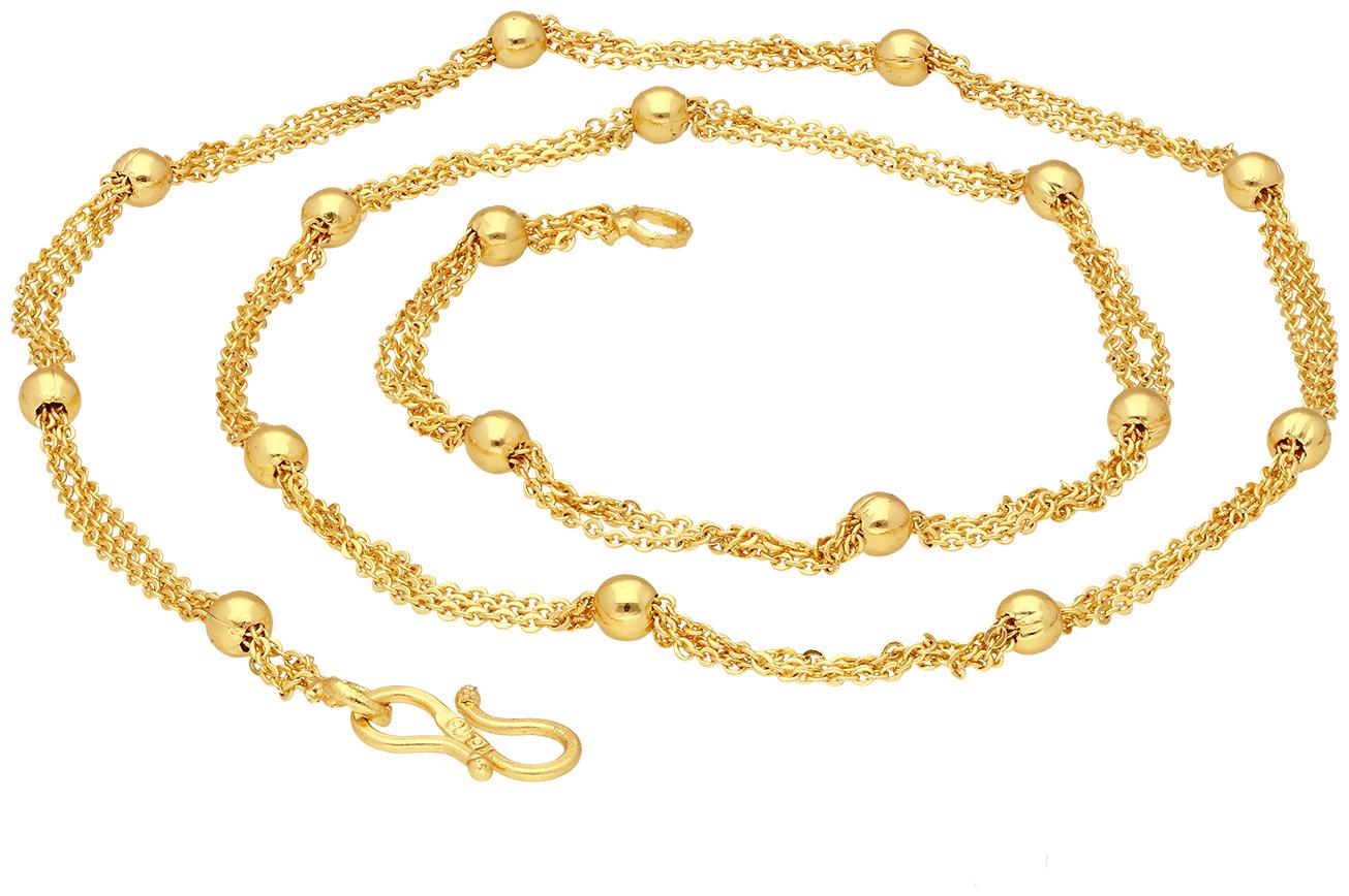 

Sukkhi Spectacular Gold Plated Unisex Curb chain
