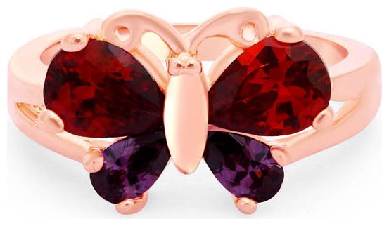

Sukkhi Splendid Rose Gold Plated Butterfly Ring For Women