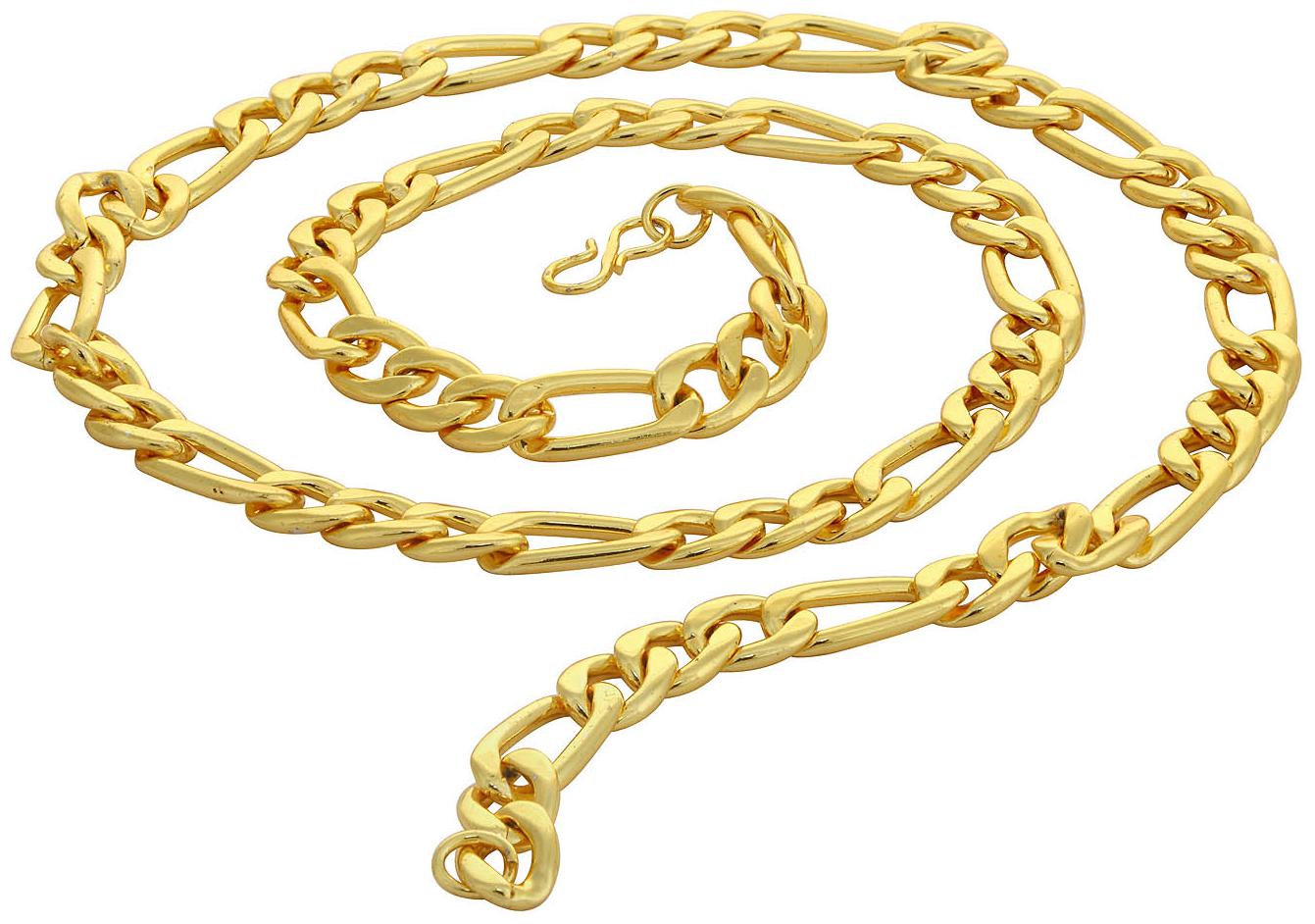 

Sukkhi Stylish Gold Plated Long Curb Chain For Men