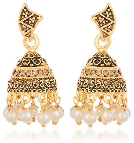 

Sukkhi Tibale LCT Stone Gold Plated Earring for Women