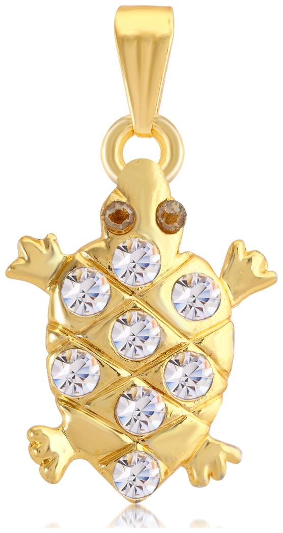 

Sukkhi Tortoise Shaped AD and Gold Plated Pendant