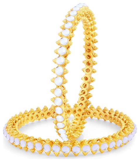 

Sukkhi Traditional Gold Plated Bangle Set for women