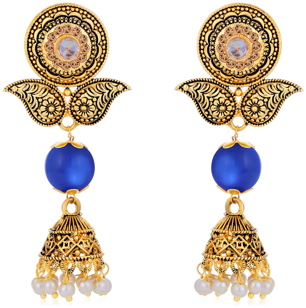

Sukkhi Traditional LCT Gold Plated Jhumki Earring For Women