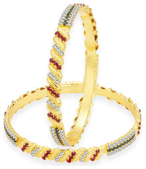

Sukkhi Traditionally Gold Plated Ad Bangle For Women