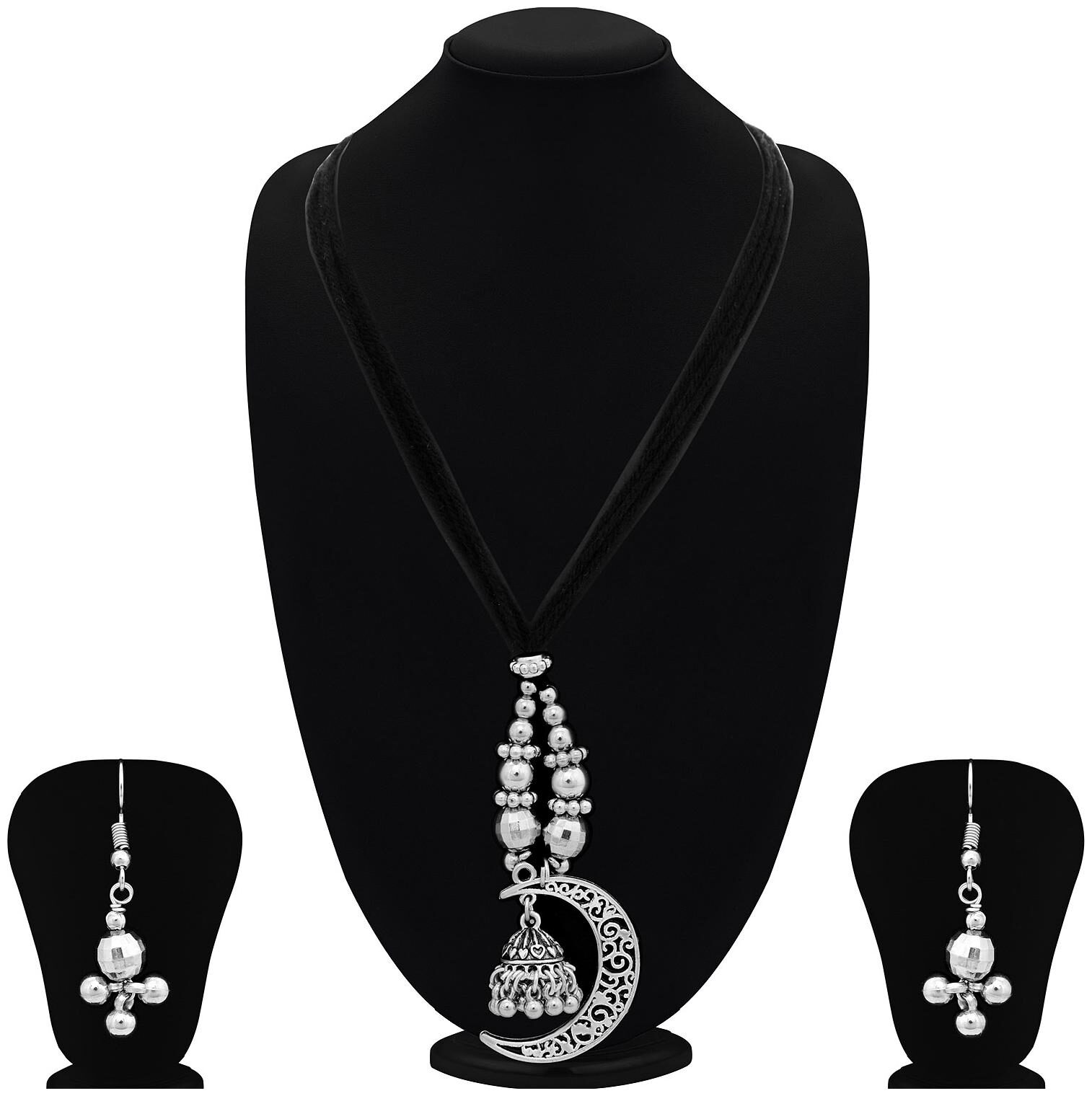

Sukkhi Trendy Oxidised Plated Necklace Set For Women