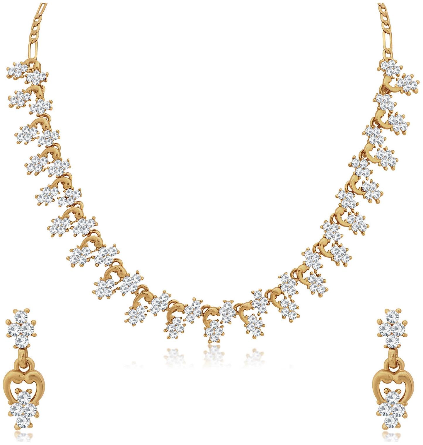 

Sukkhi White Necklace Set For Women