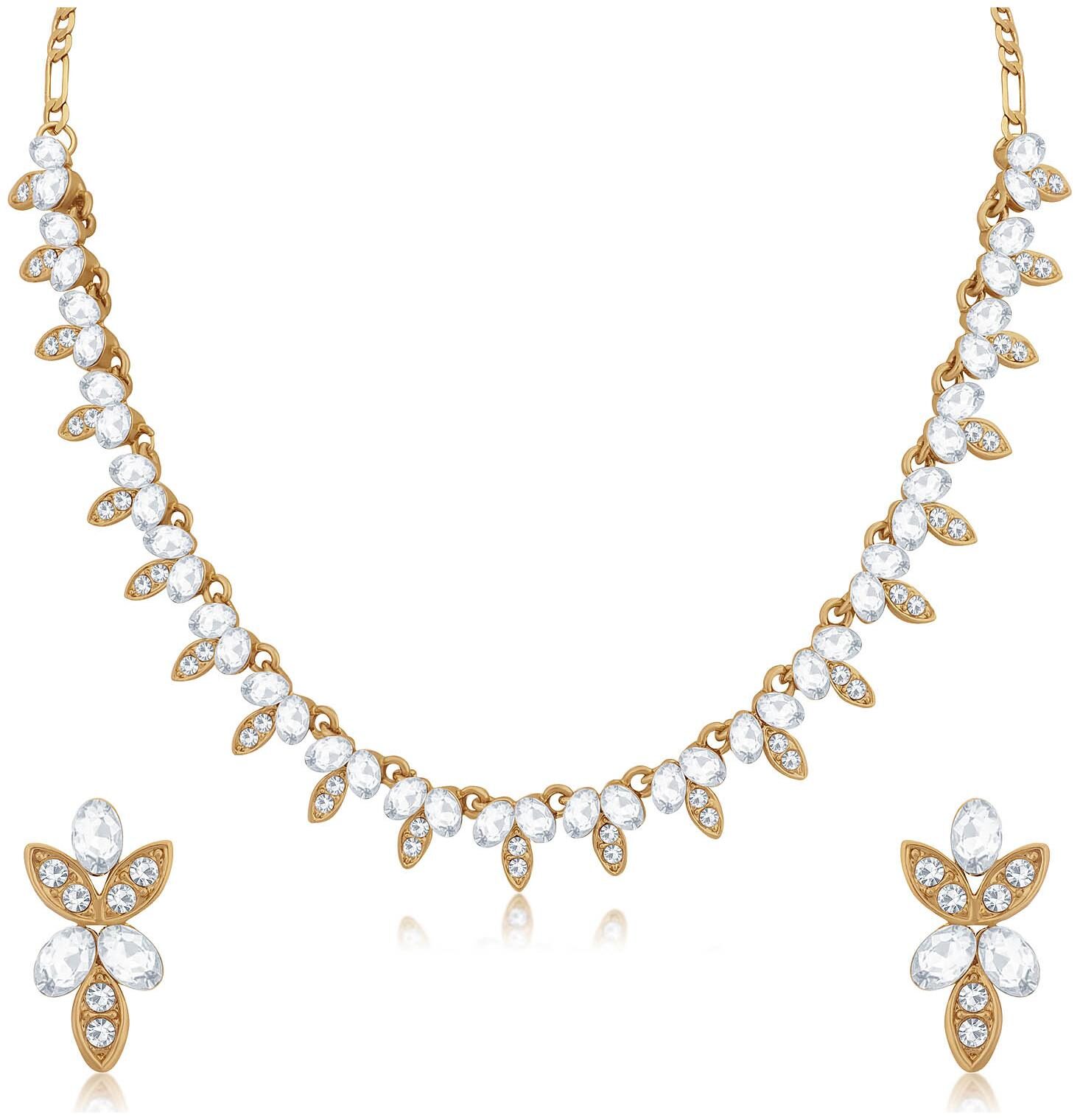 

Sukkhi White Necklace Set For Women