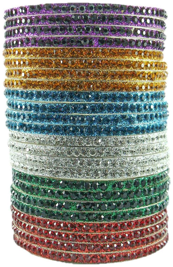 

Sukriti Indian Wedding Party Casual Multi Bangles for Women Girls