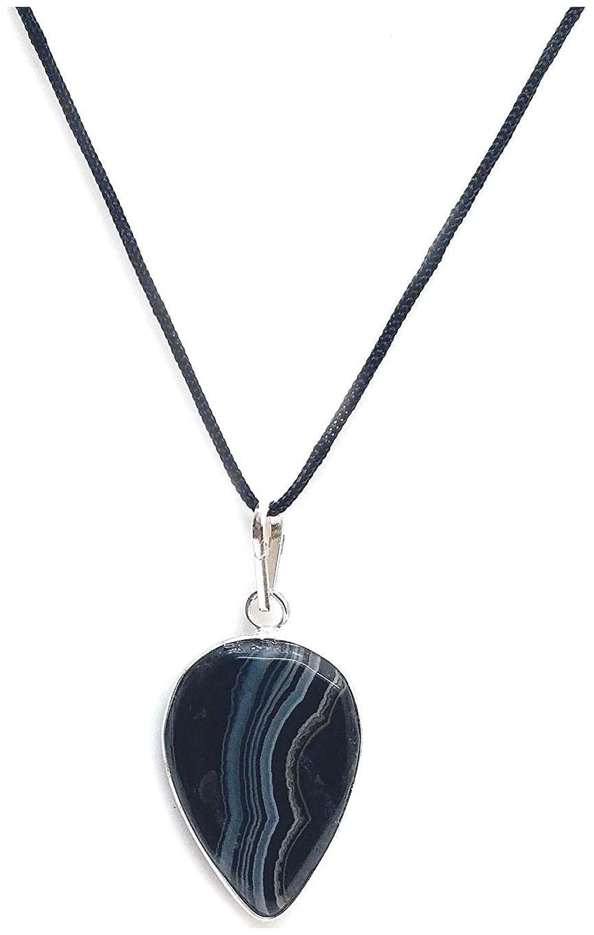 

Sulemani Hakik Akik Drop Shape Pendant King Sulemani Hakik