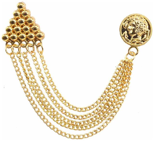 Sullery Broach Men Gold