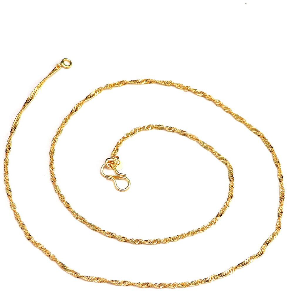 

Sumangla Jewellers Gold Plated Designer Chain For Women
