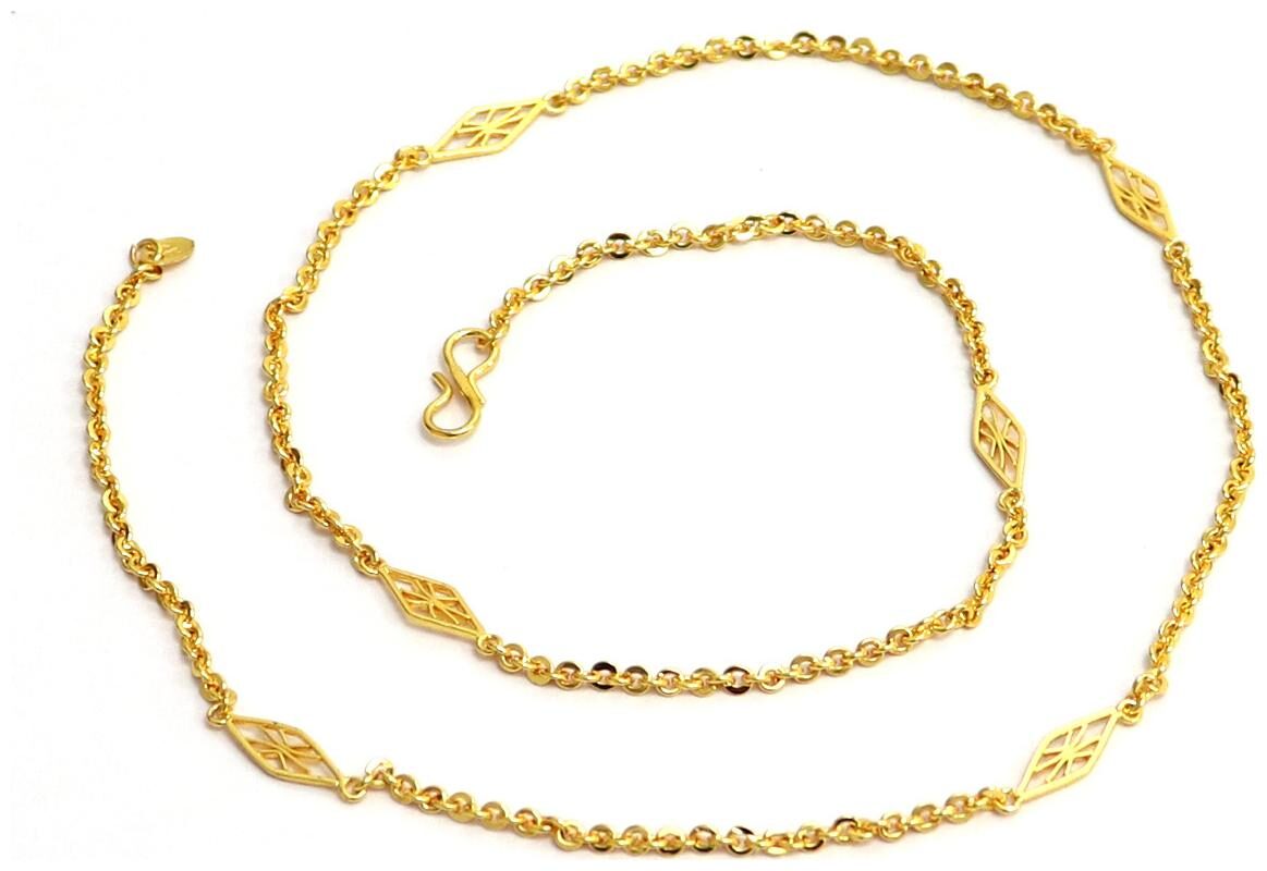 

Sumangla Jewellers Gold Plated Designer Chain For Women
