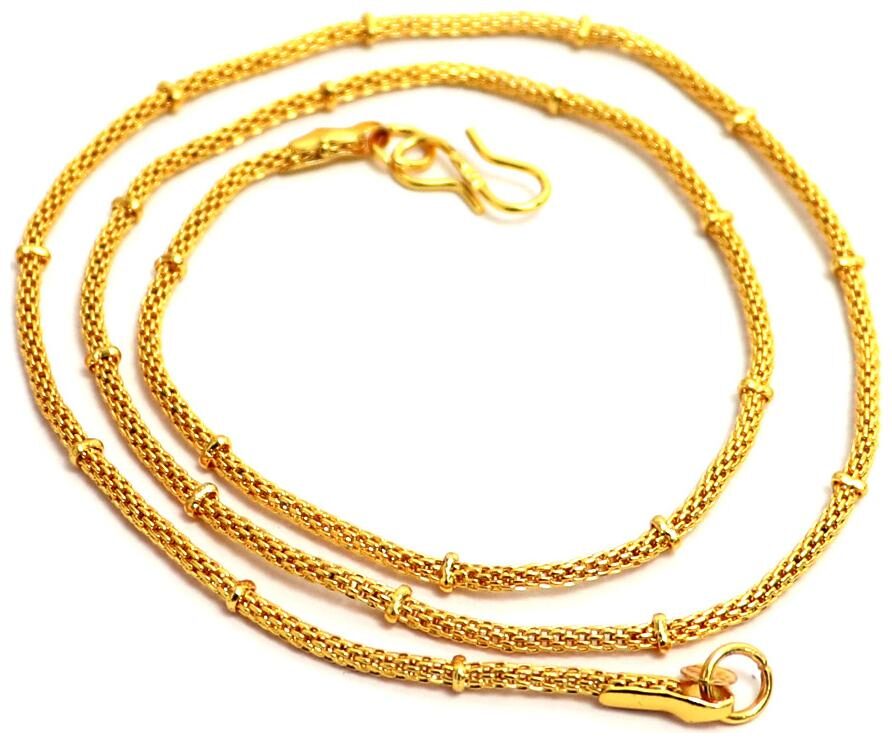 

Sumangla Jewellers Gold Plated Designer Chain For Women