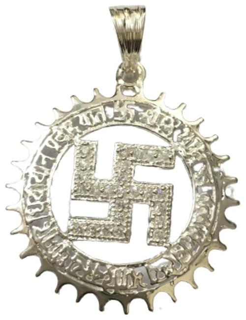 

Swastik Pendant 92 5 Silver Purity