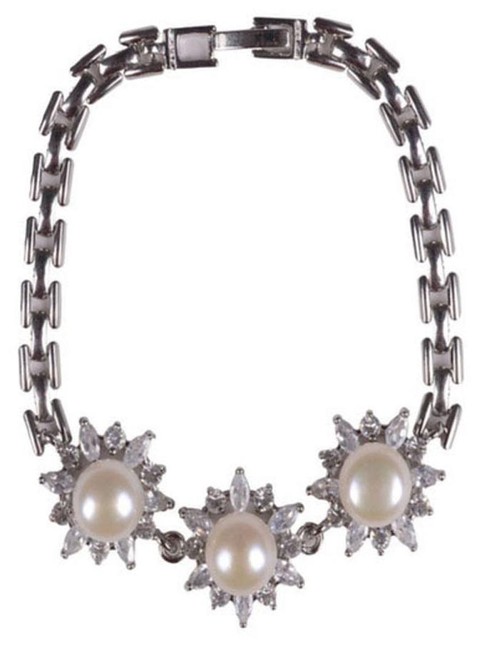 

Taj Pearl Silver trendy Bracelet
