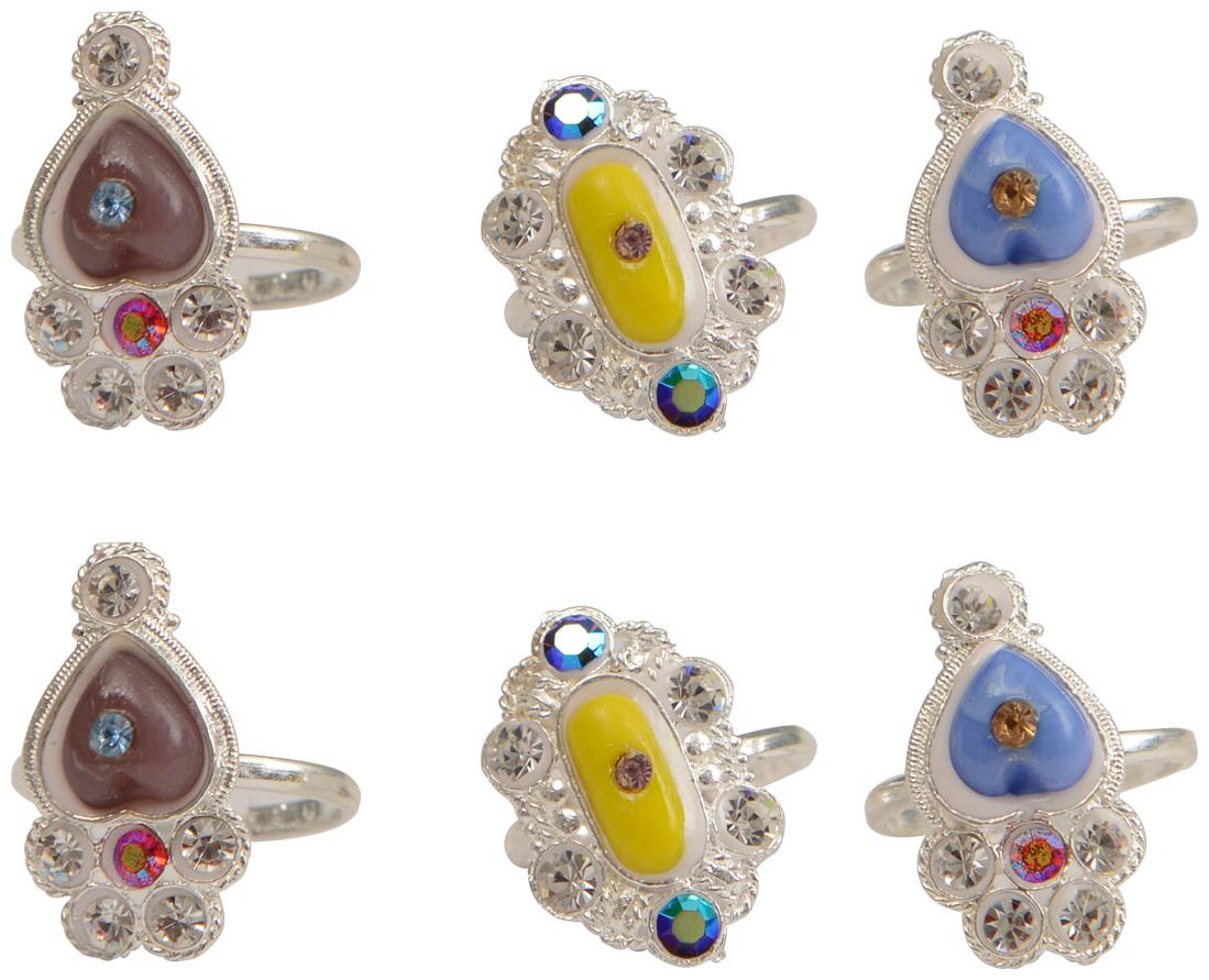 

Taj Pearl Traditional Silver plated Toe rings