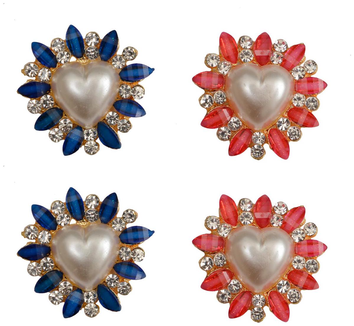 

Taj Pearl Two pairs designer Stud earrings