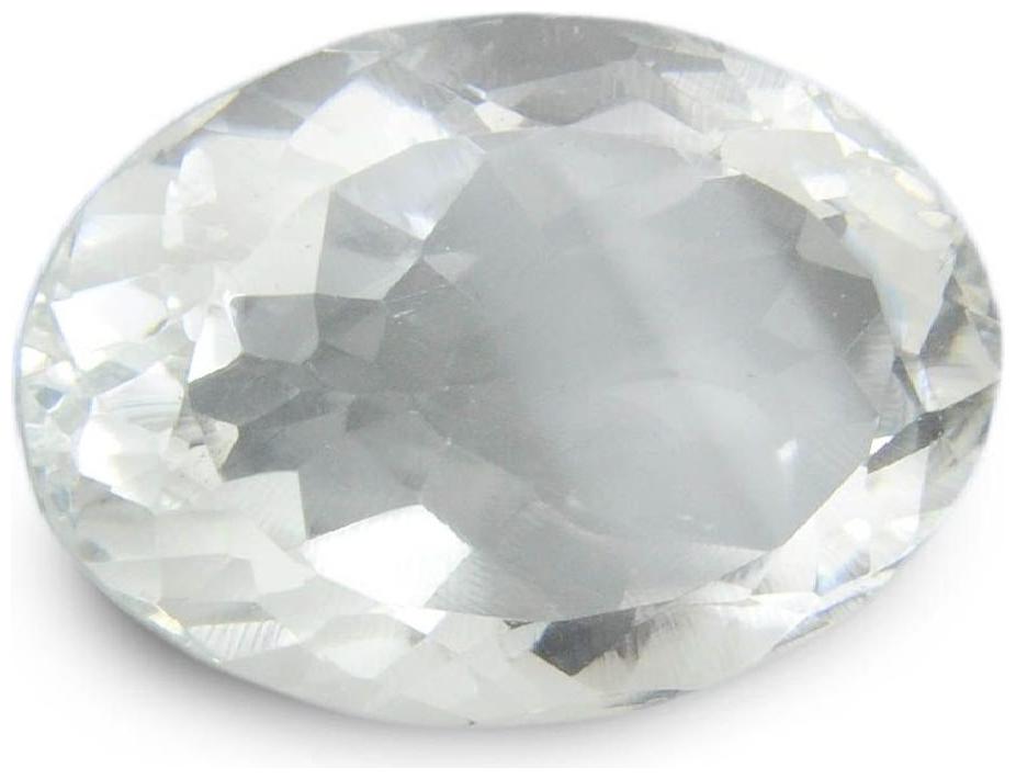 

Takshila Gems Natural White Topaz Gemstone Lab Certified 8 25 Ratti 7 42 Carat White Topaz Stone