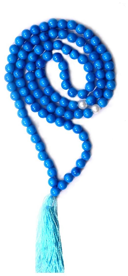 

Muslim Islamic Rosary Tasbih (5 mm) 100 Beads Tasbih Islamic Tasbih Blue Plastic Beads Tasbeeh