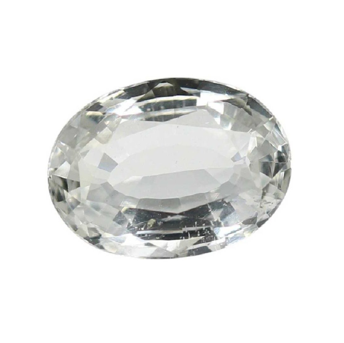 

Takshila Gems Natural White Topaz Stone Lab Certified 12 Ratti 10 80 Carat Gemstone