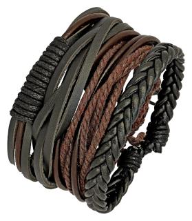 

Mens Fashion Jewellery Multicolor Stylish Fancy Bandth Fashion Biker Bracelet