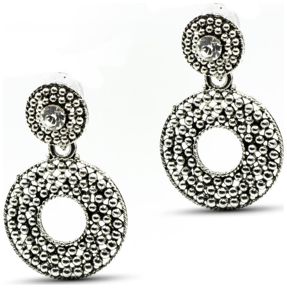 

Three Shades Stylish Fancy Party and Daily Wear Jewellery Earring for Girls Women Hot Trendy Earrings 842